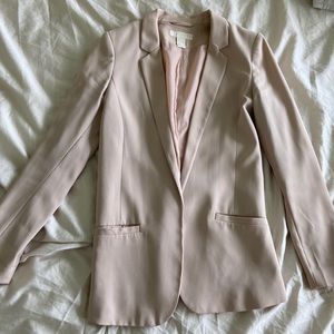 H&M Blush Blazer Size 4
